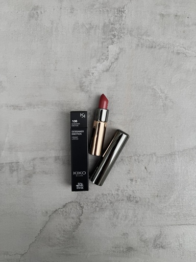 Kiko Milano Gossamer Emotion Creamy Lipstick 106