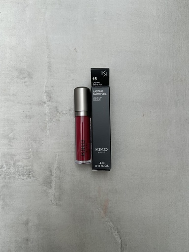 Kiko Milano Lasting Matte Veil Liquid Lip Colour 15