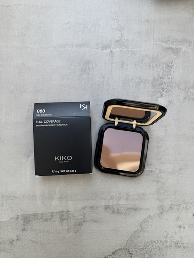 Kiko Milano Full Coverage Blurring Powder Foundation 080