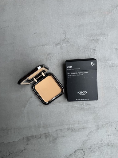 Kiko Milano Nourishing Perfection Cream Compact Foundation Spf20 Cr15