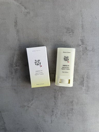Beauty Of Joseon Matte Sun Stick Mugwort + Camelia Spf50+ 18g