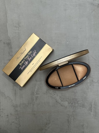 Too Faced Born This Way Turn Up The Light Complexion Enhancing Highlighting Palette Tan
