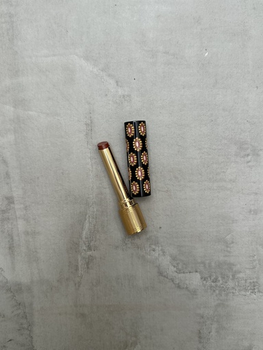Gucci Glow & Care Shine Lipstick Lucy Dark Orange 308
