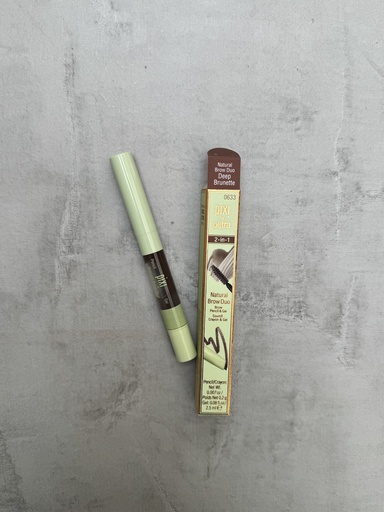 Pixi Natural Brow Duo Brow Pencil & Gel Deep Brunette