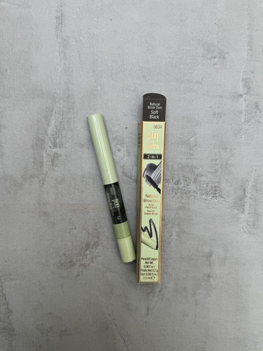 Pixi Natural Brow Duo Brow Pencil & Gel Soft Black